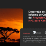 Desarrollo del Informe de Opciones del Proyecto CIF NPC para Kenia