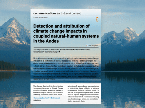 Detection and attribution of climate change impacts in coupled natural-human systems in the Andes