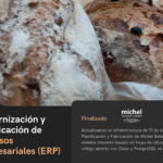 Modernización de la infraestructura de TI y migración a ERP en la nube para una empresa de productos de panadería
